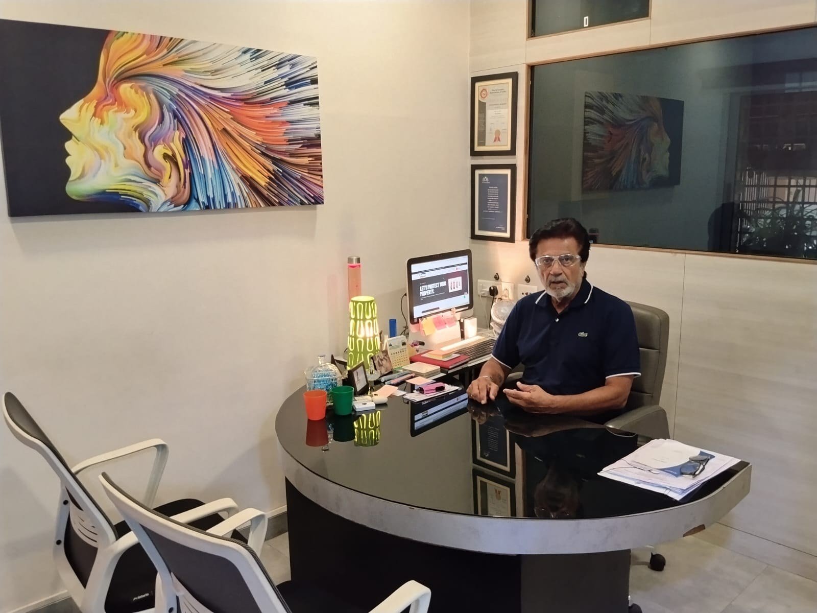 Sellers office workspace